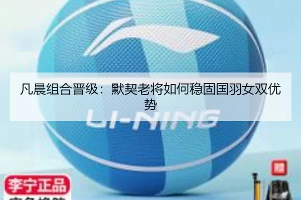 凡晨组合晋级：默契老将如何稳固国羽女双优势